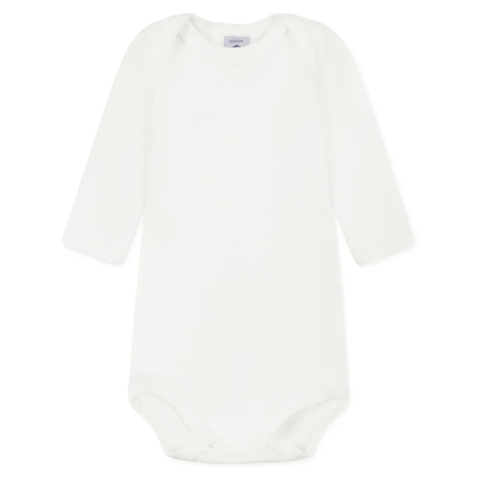 Multicolor katoenen body set met geborduurde tekst