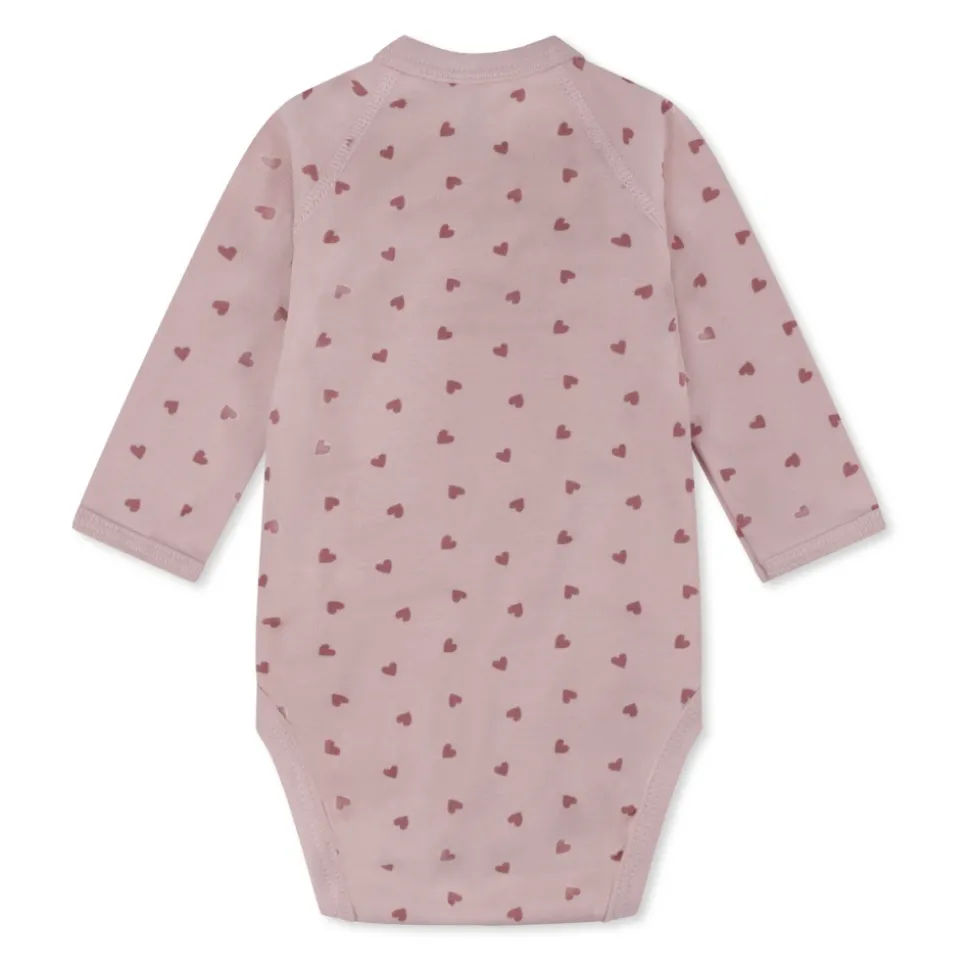 Multicolor Katoenen Bodyset met Hartjes