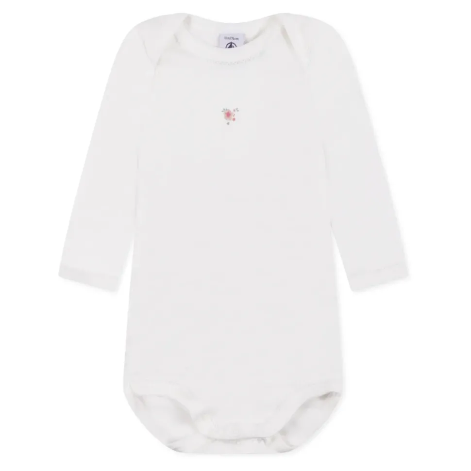 Multicolor Katoenen Bodyset met Geborduurde Details