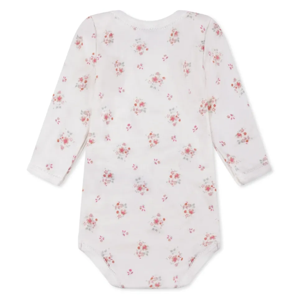 Multicolor Katoenen Bodyset met Geborduurde Details