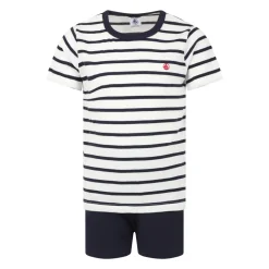 Multicolor Katoenen Pyjama met Logo Print