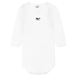 Multicolor katoenen rompertjes set met walvissen