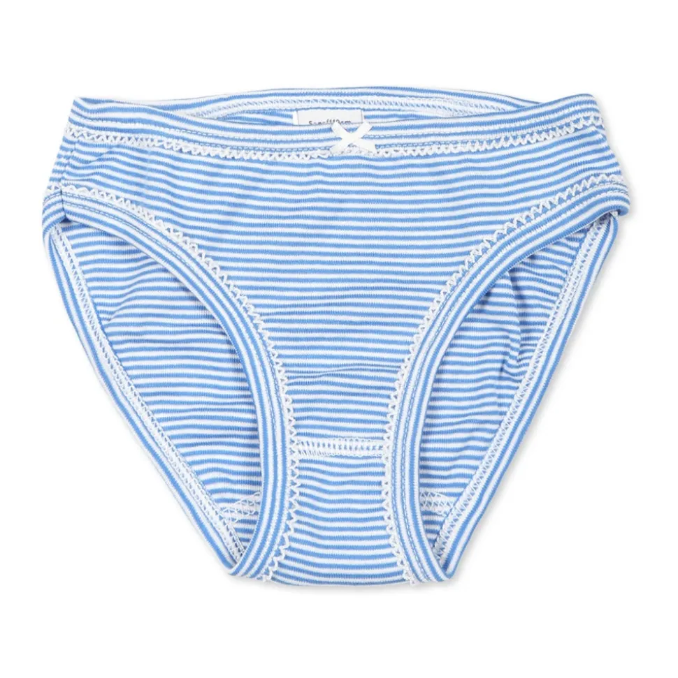 Multicolor katoenen slipjes set met kant