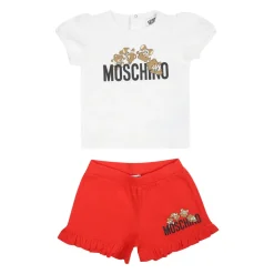 Multicolor Katoenen Trainingspak met Teddy Bears