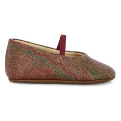 Multicolor Paisley Ballet Flats