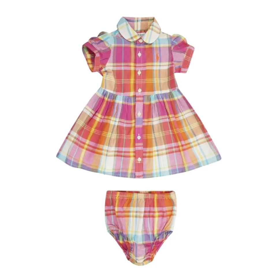 Multicolor Romper met Polo Kraag