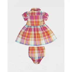 Multicolor Romper met Polo Kraag