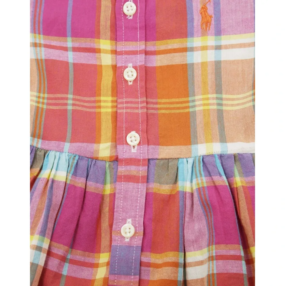 Multicolor Romper met Polo Kraag