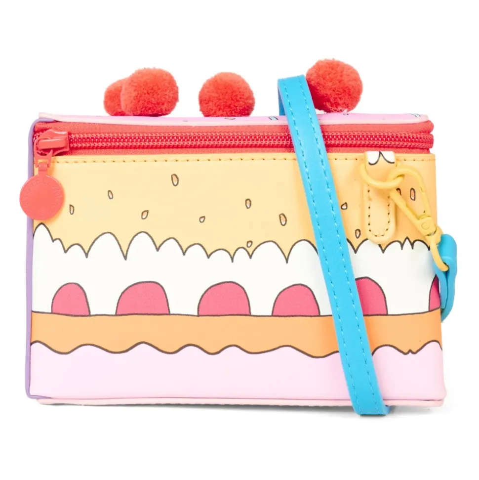 Multicolor Taartvormige Kunstleren Tas