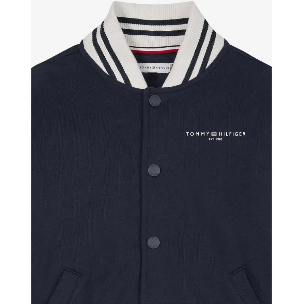 Navy Mini Corp Logo Bomberjack