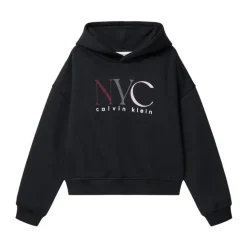 NYC Grafische Hoodie Urban Stijl