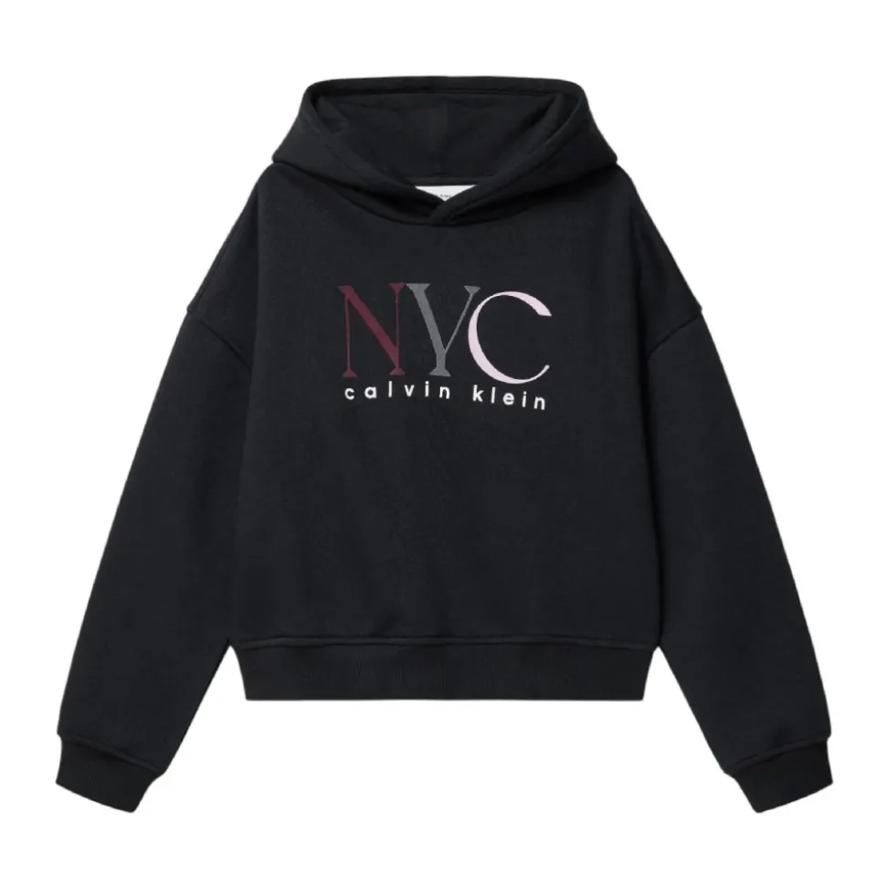 NYC Grafische Hoodie Urban Stijl