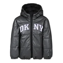 Omkeerbare Gewatteerde Donsjas Zwart