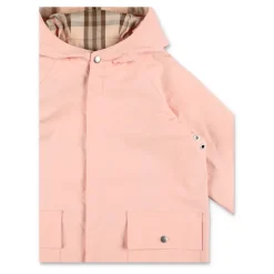 Omkeerbare Katoenen Jas met Ruitjesmotief