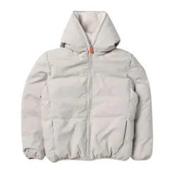 Omkeerbare Puffer Jas met Capuchon