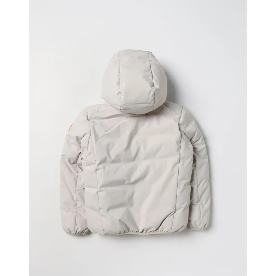 Omkeerbare Puffer Jas met Capuchon