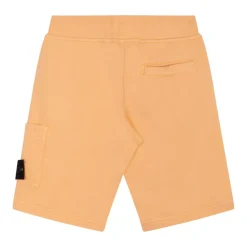 Oranje Cargo Shorts met Compass Badge