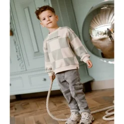 Oversized Sweater Ruitprint