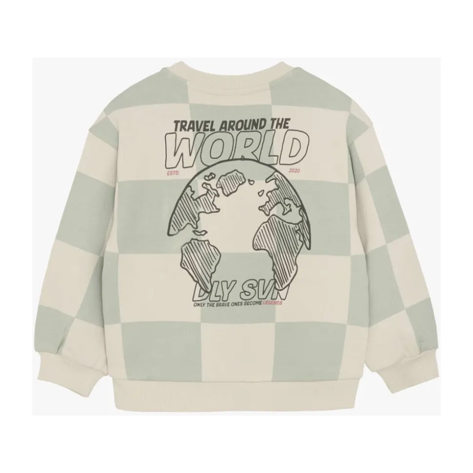 Oversized Sweater Ruitprint