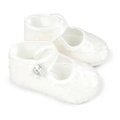 Pailletten Ballerina's met Enkelband