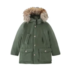 Parka jas met afneembare bont
