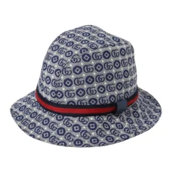 Patroon emmerhoed in koningsblauw