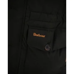 Piumino lungo con doppia chiusura bottoni e zip