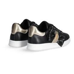 Printed Bow Sneakers