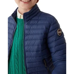 Puffer Jacket High Collar Zip