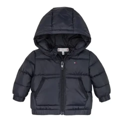 Puffer Jacket met Geborduurd Logo