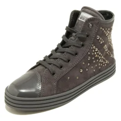 Rebel R Sneaker met studs en strass-steentjes