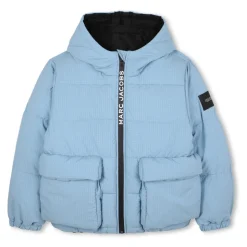 Reversible Gewatteerde Jas met Capuchon