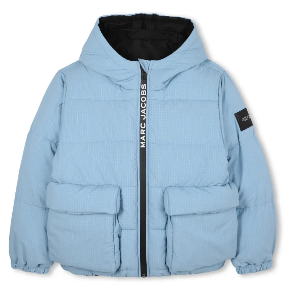 Reversible Gewatteerde Jas met Capuchon