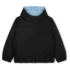 Reversible Gewatteerde Jas met Capuchon