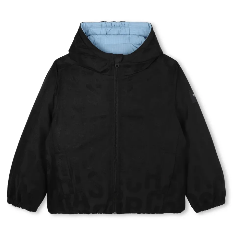 Reversible Gewatteerde Jas met Capuchon