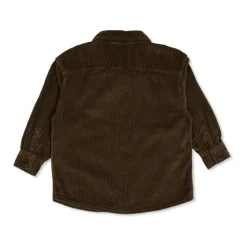 Ribfluwelen overhemd