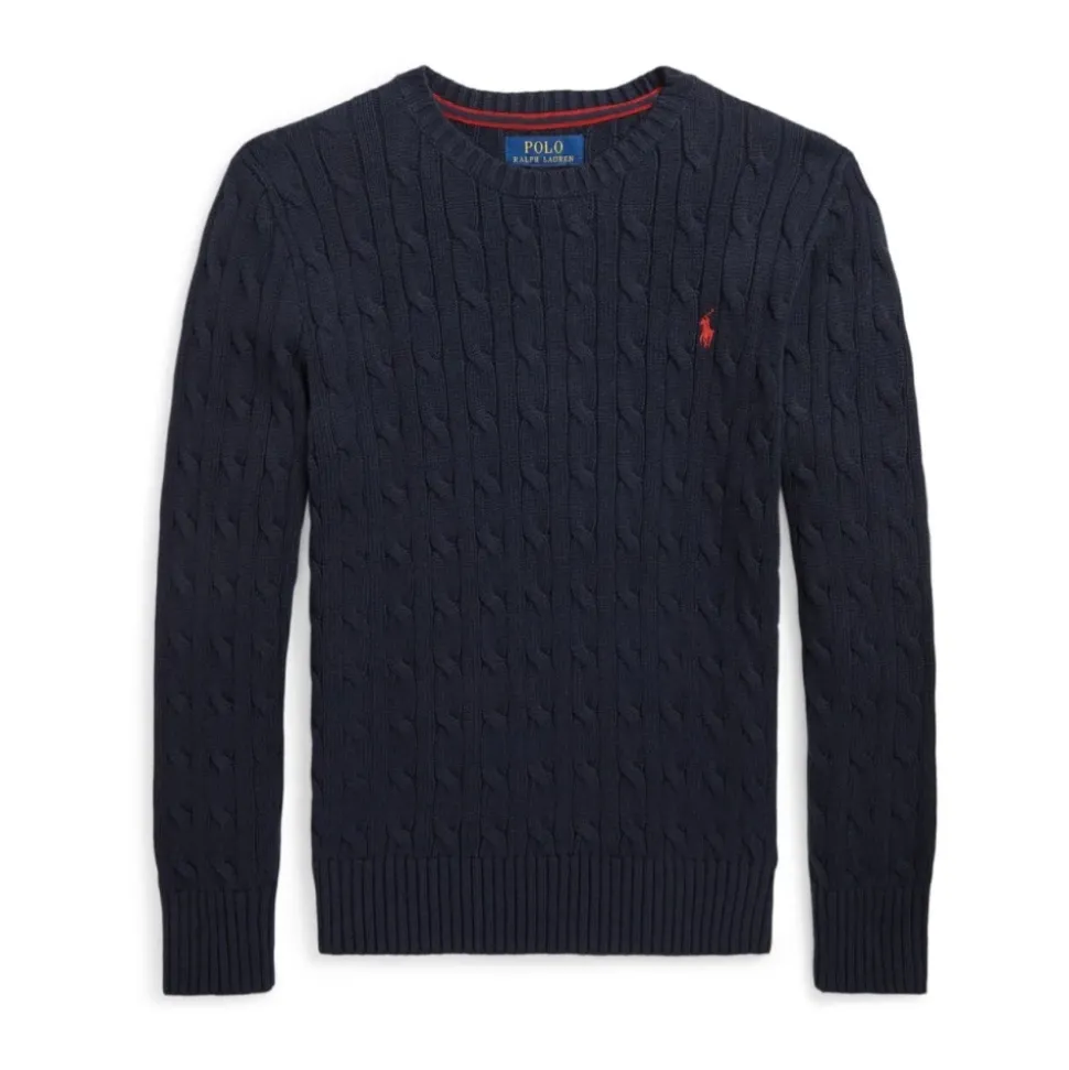 rl navy sweater