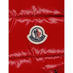 Rode Baby Gewatteerde Vest Meisje