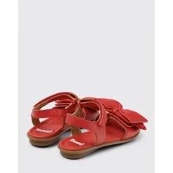 Rode Bow Sandalen voor Kinderen