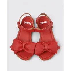 Rode Bow Sandalen voor Kinderen