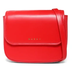 Rode Eco-Leren Casual Schoudertas