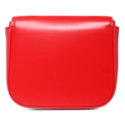 Rode Eco-Leren Casual Schoudertas