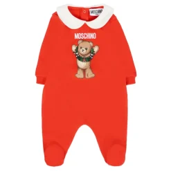 Rode Teddy Bear Rompers