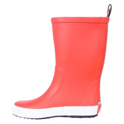 Rode Waterdichte Regenlaarzen met Iconische Vlag