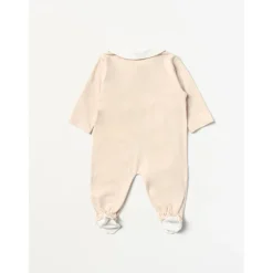 Romper en Hoed Set met Teddybeer Borduurwerk