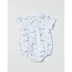 Romper met Visprint Korte Mouw