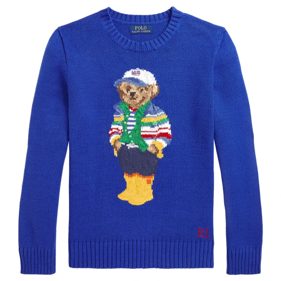 Royal Bear Pullover Sweater