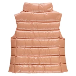 Roze Baby Gewatteerd Vest Jas