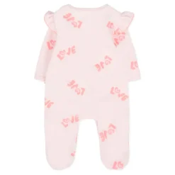 Roze Babypak met Slabbetje