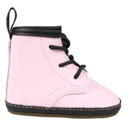 Roze Biker Laarzen met Veters van Leer